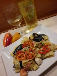 Paccheri allo scoglio