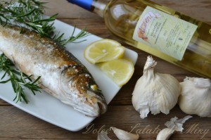 Branzino al vino bianco