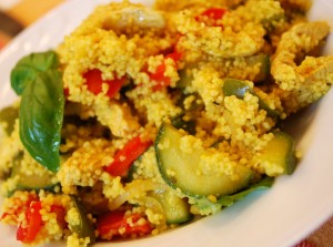 cous cous di pesce e verdure